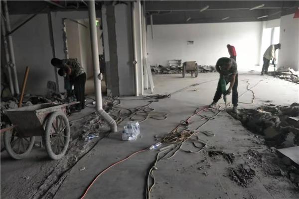 專業(yè)承攬混凝土剔鑿破碎拆除